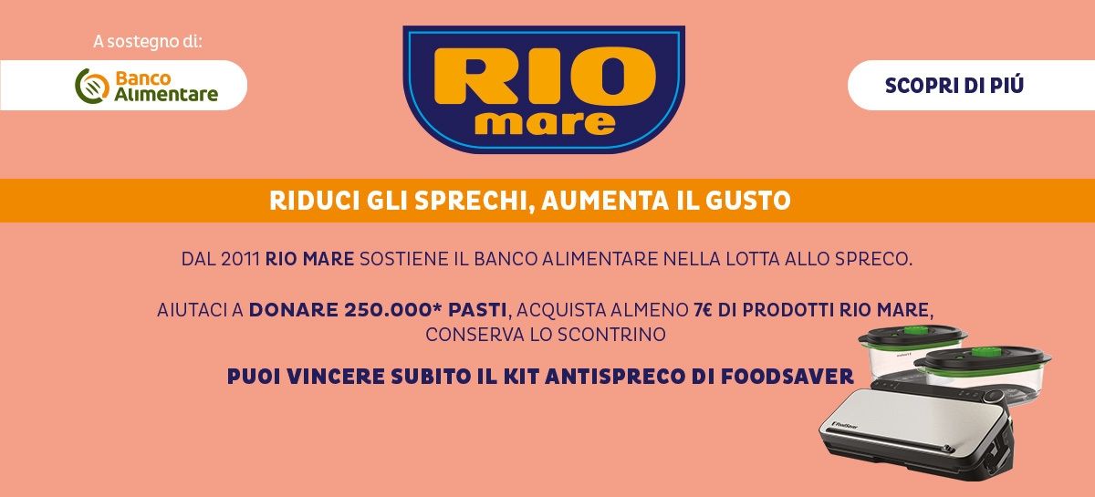 Promozioni e Concorsi Rio Mare