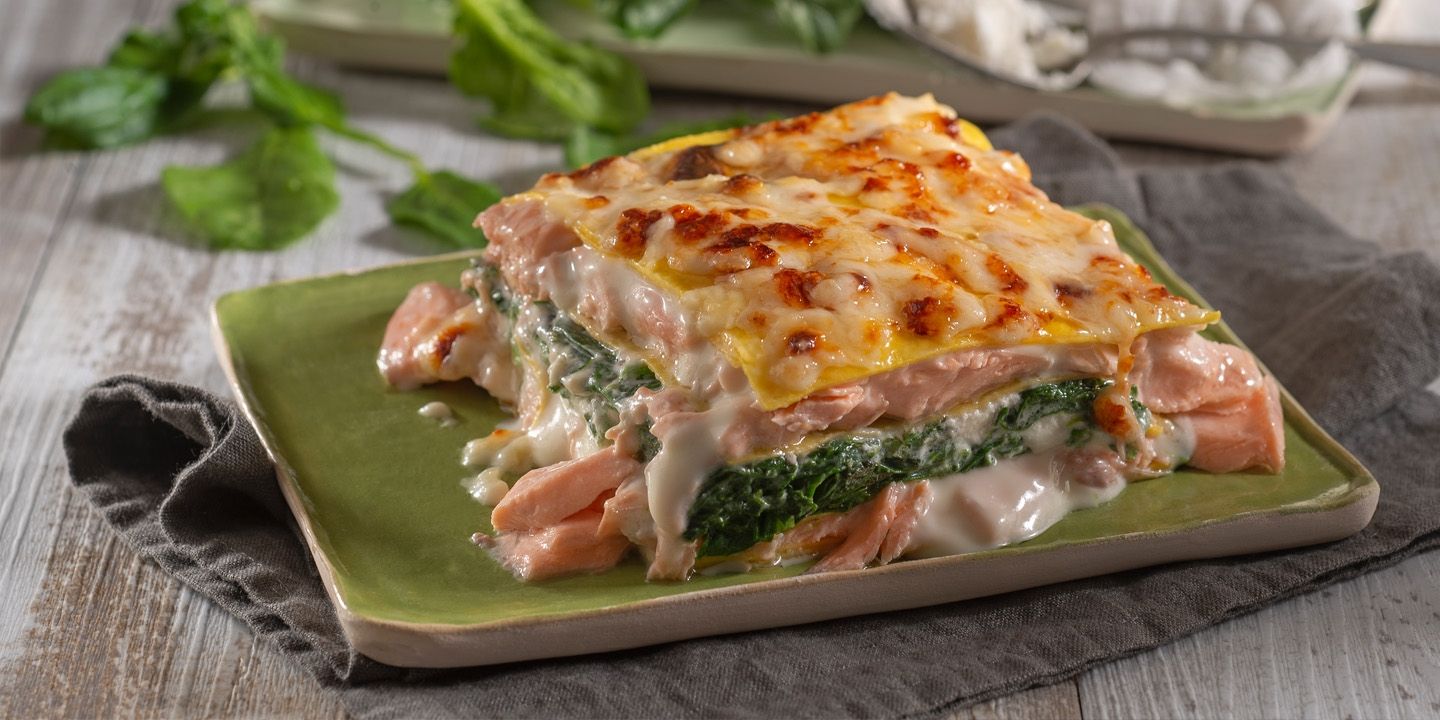 Lasagne al salmone