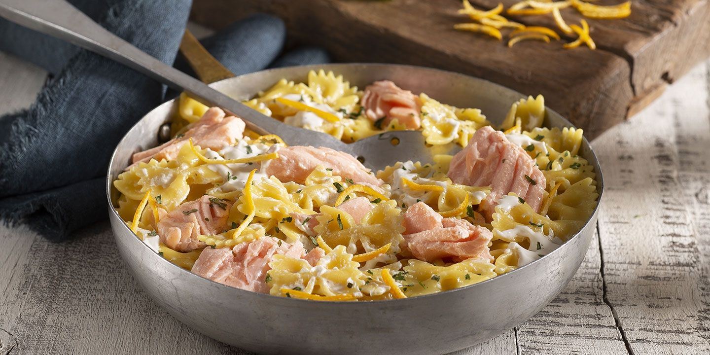 Farfalle al salmone