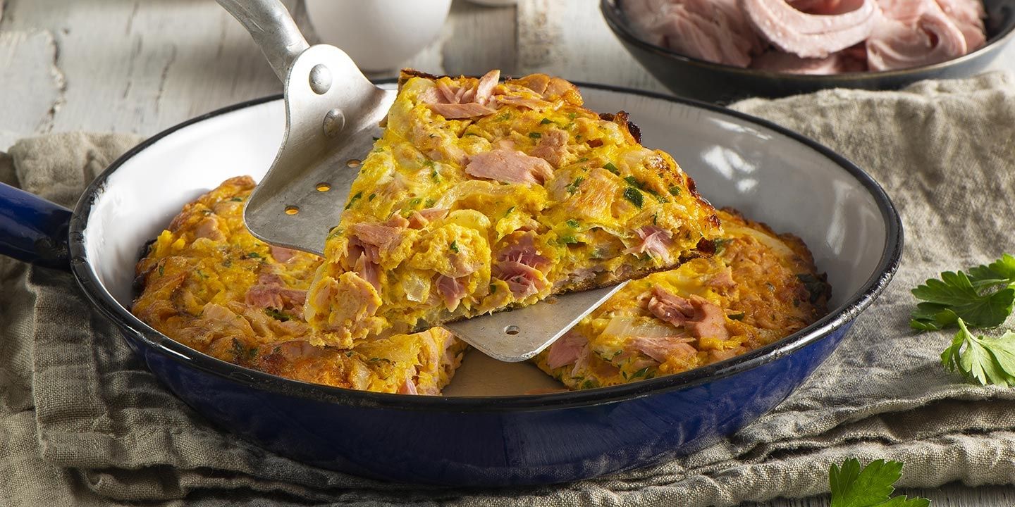 Frittata di tonno e cipolle