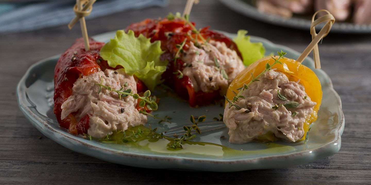 Involtini tonno e peperoni