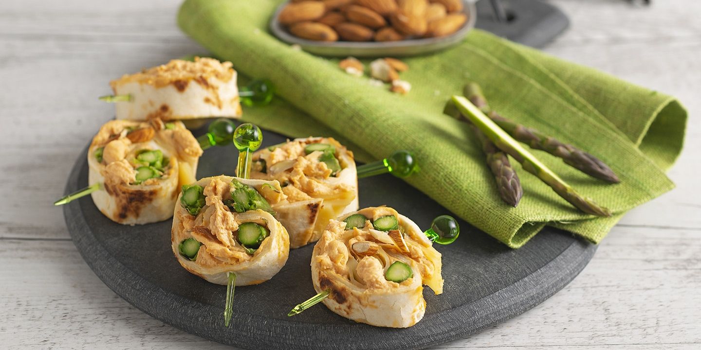 Mini wrap con Paté Rio Mare Salmone Rosa