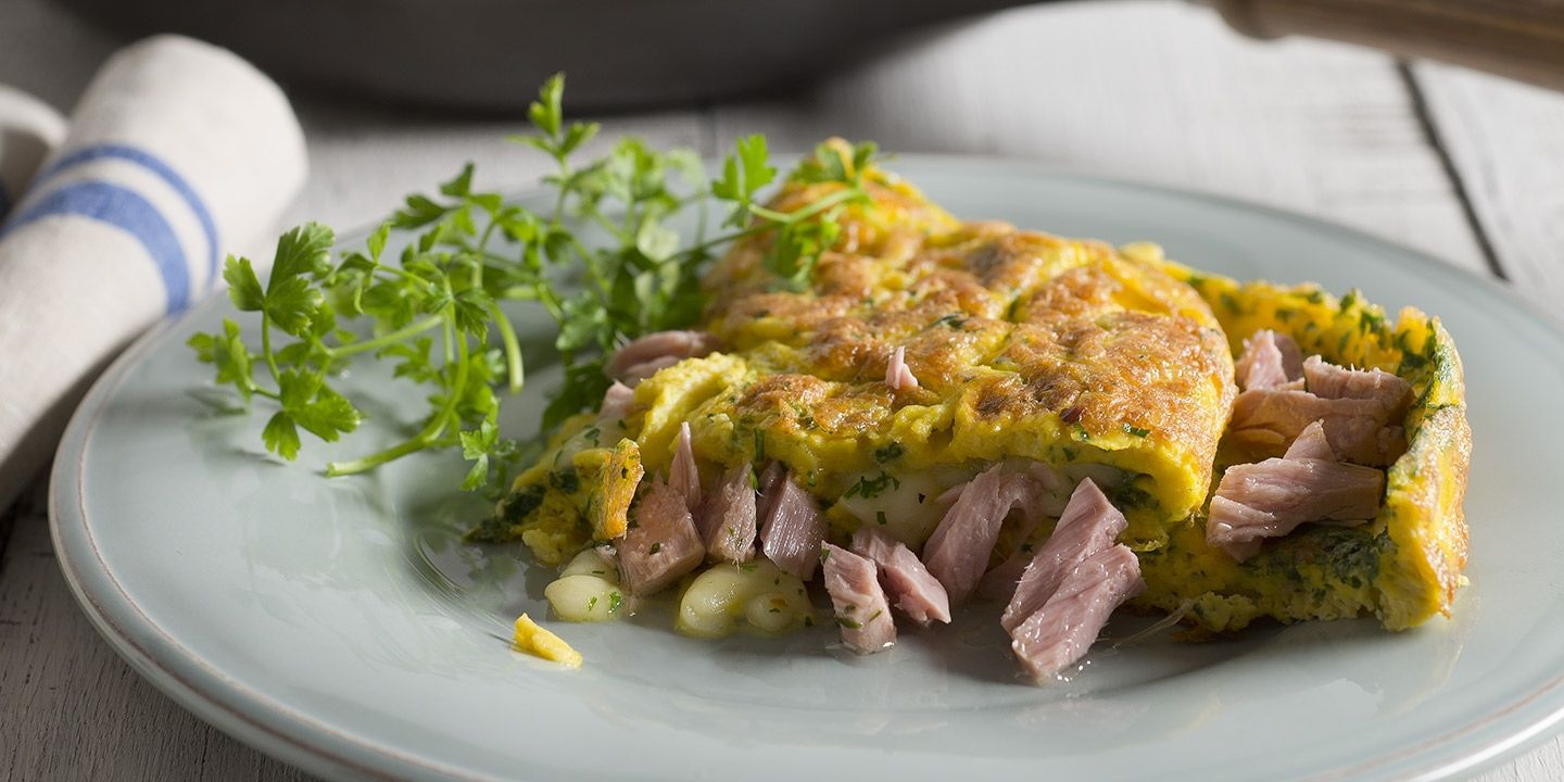 Omelette con tonno
