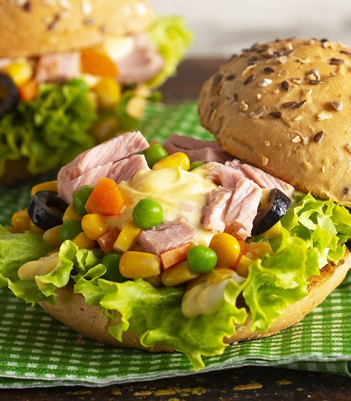 Panino sfizioso con Insalatissime Mais