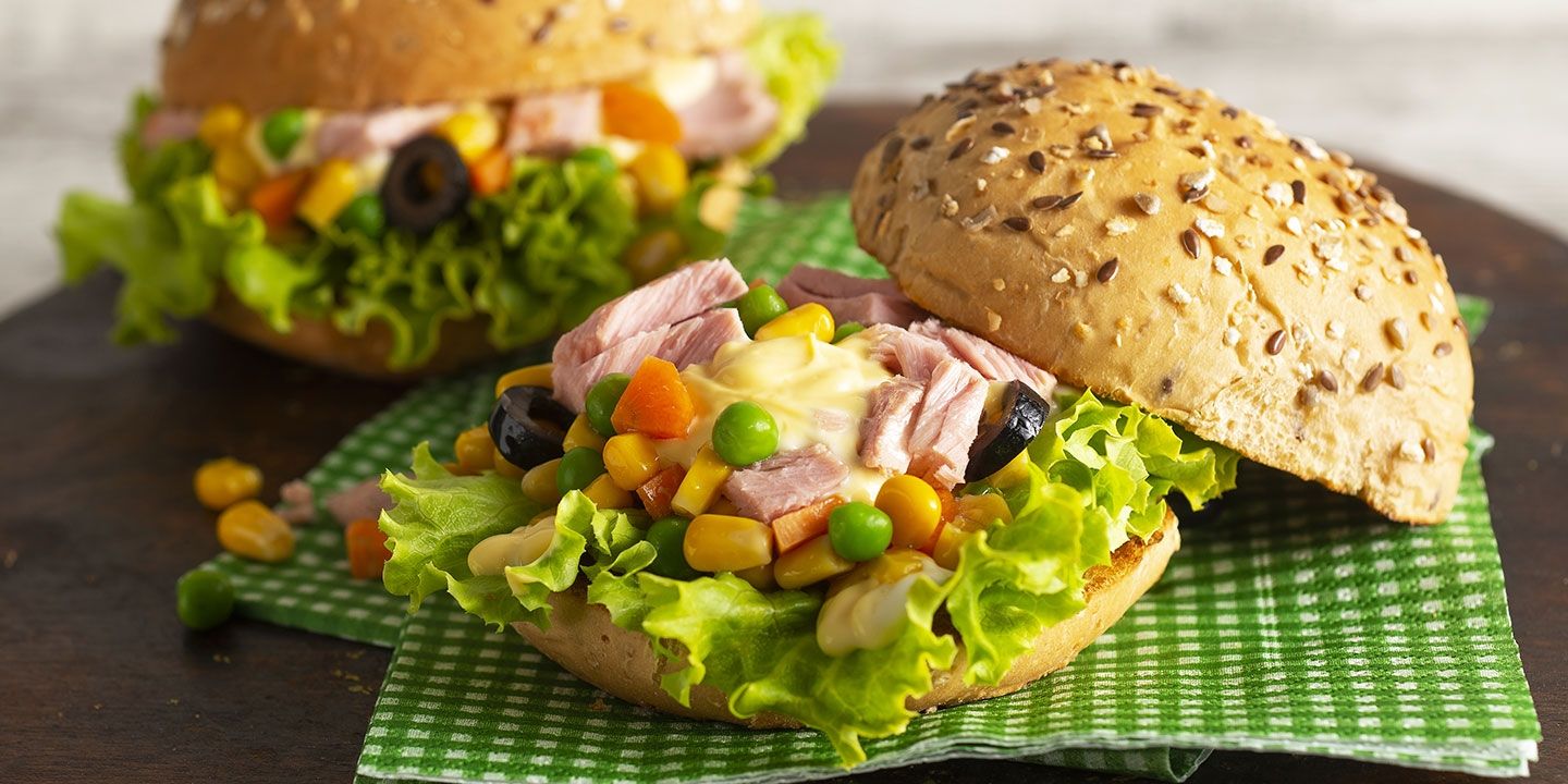 Panino sfizioso con Insalatissime Mais