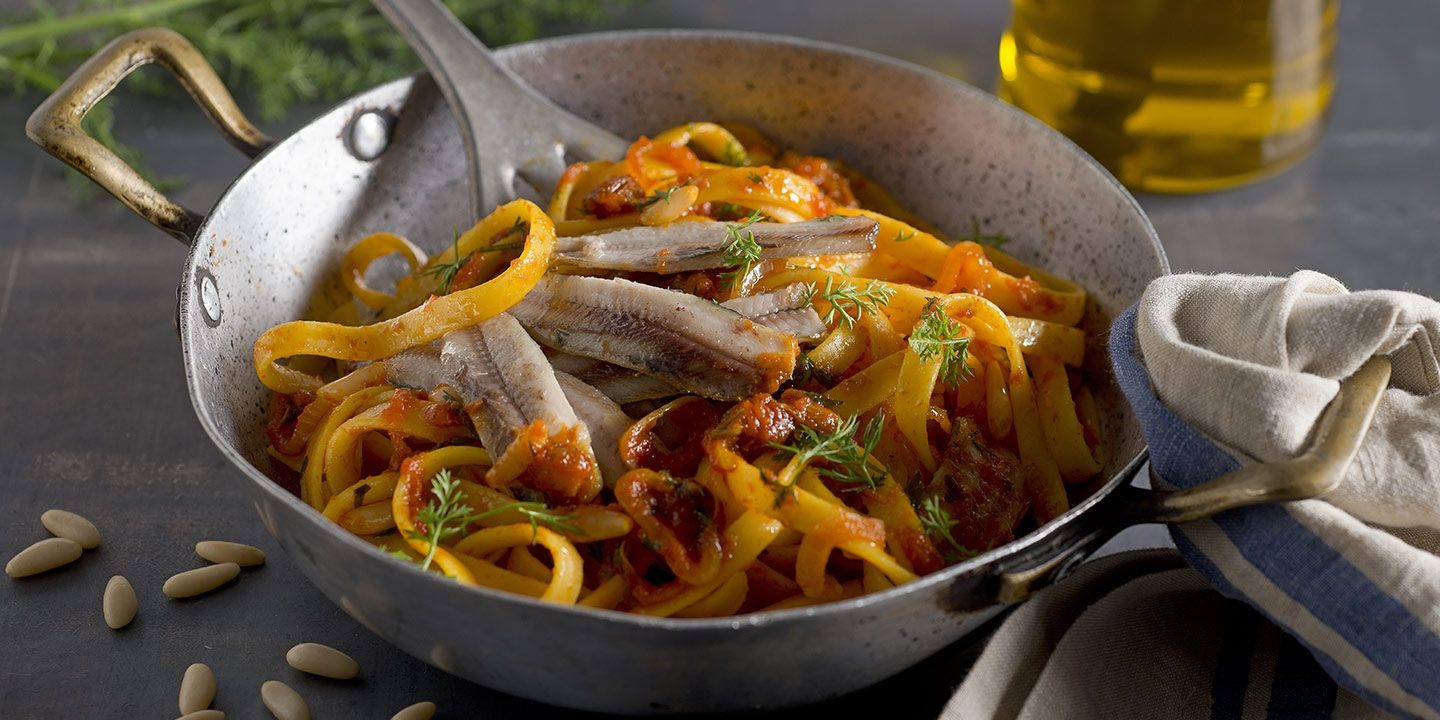 Linguine con sardine