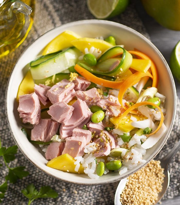 Poke con tonno