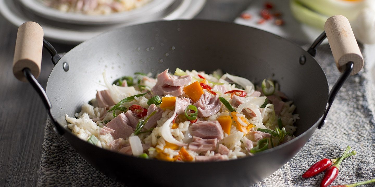 Riso basmati tonno e zucca