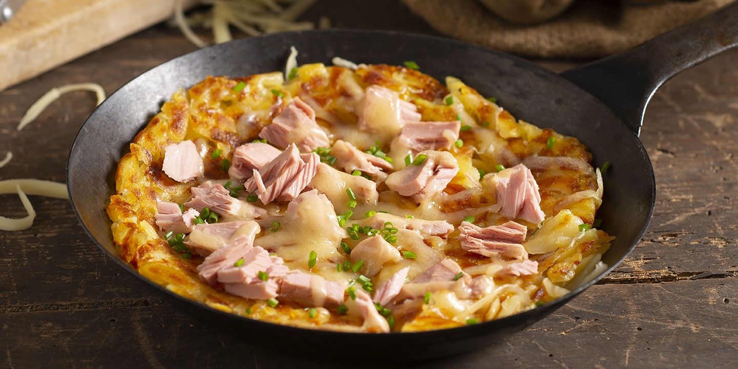 Rosti filanti al tonno